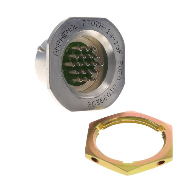 PT07H-14-19P Amphenol Aerospace Operations  Conjuntos de conectores circulares